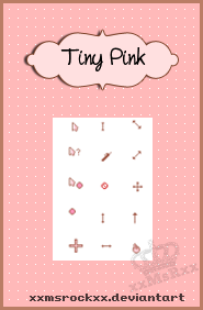 Tiny Pink Cursor by xxmsrockxx on DeviantArt