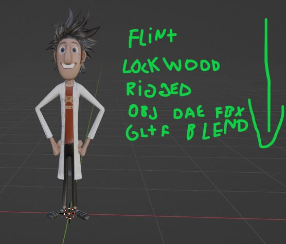 Flint Lockwood Rig Download by PaddyMcClellan on DeviantArt