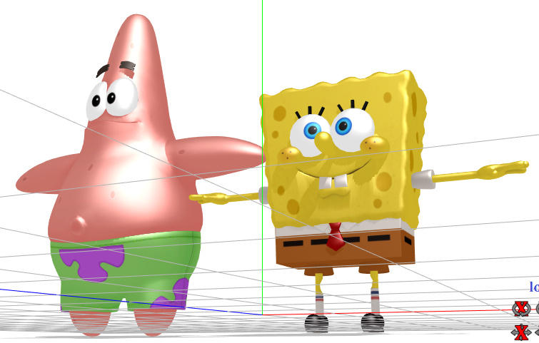SpongeBob And Patrick From Sonic MMD Pack by PaddyMcClellan on DeviantArt