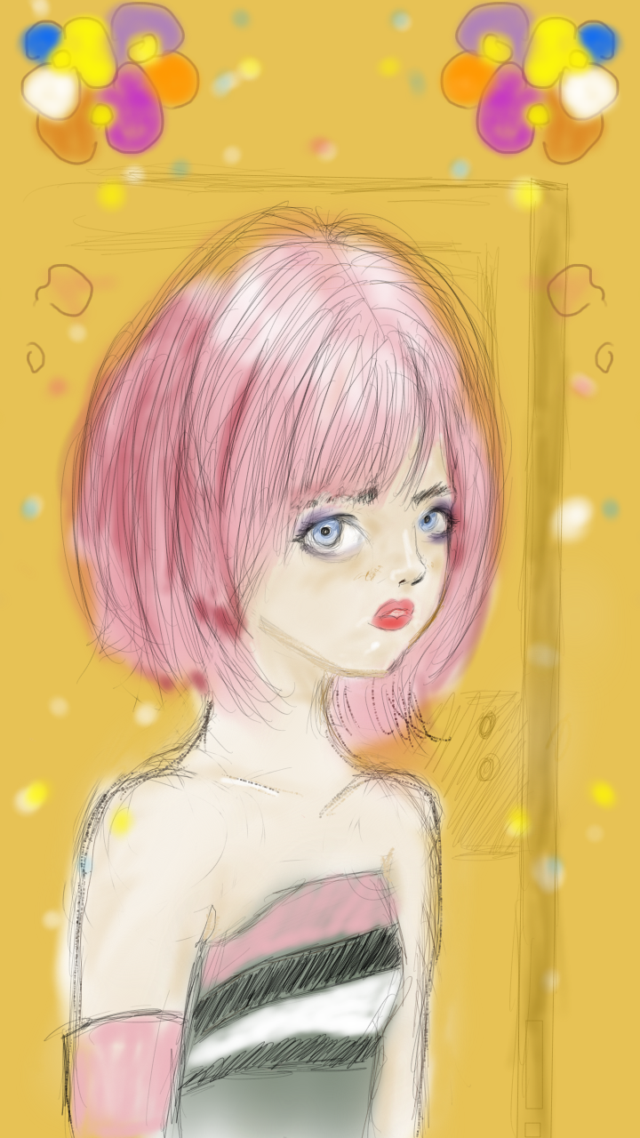 Yellow Sketch by DeviousbElle on DeviantArt