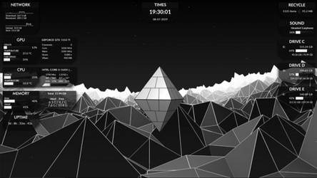 System Monitoring On Rainmeter Deviantart