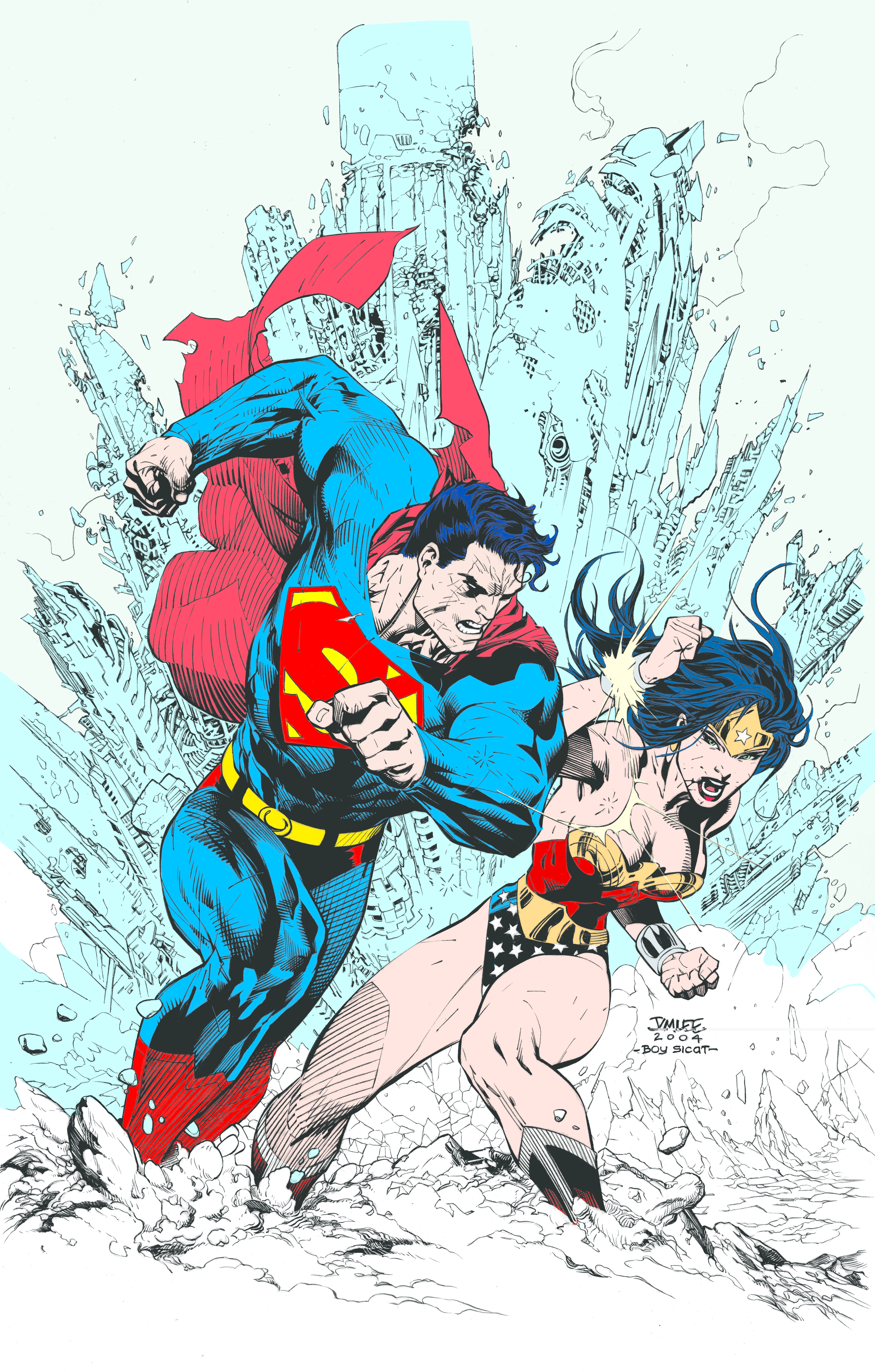 60_Superman_ vs_wonderwoman Flats
