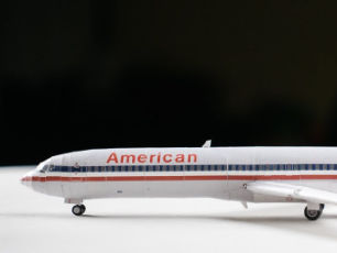 American Airlines Flight 11 papercraft