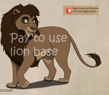 Suave Lion Base - Adopts, OCs, etc - P2U