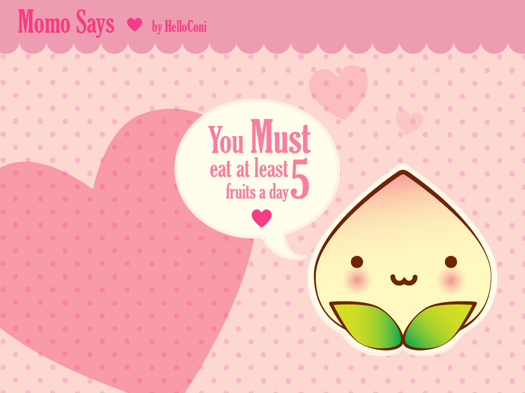 Momo Says Wallpaper by AntaresPuchu on DeviantArt