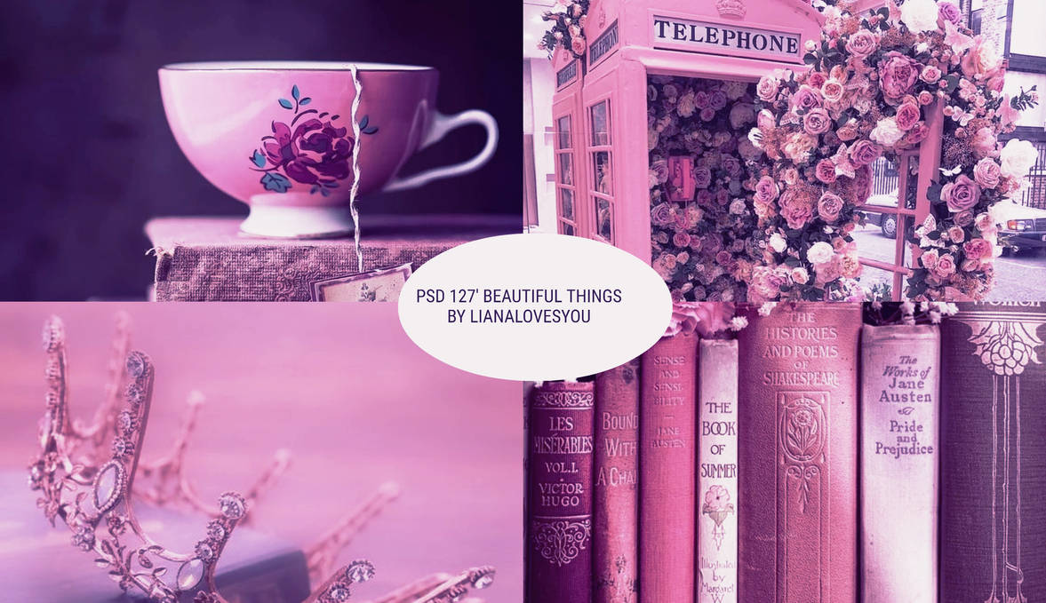 PSD 127 ' BEAUTIFUL THINGS BY LIANALOVESYOU by lianalovesyou on DeviantArt