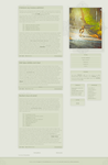 Blogspot template I will wait for you by stupid-owl