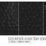 Collapsed night sky textures
