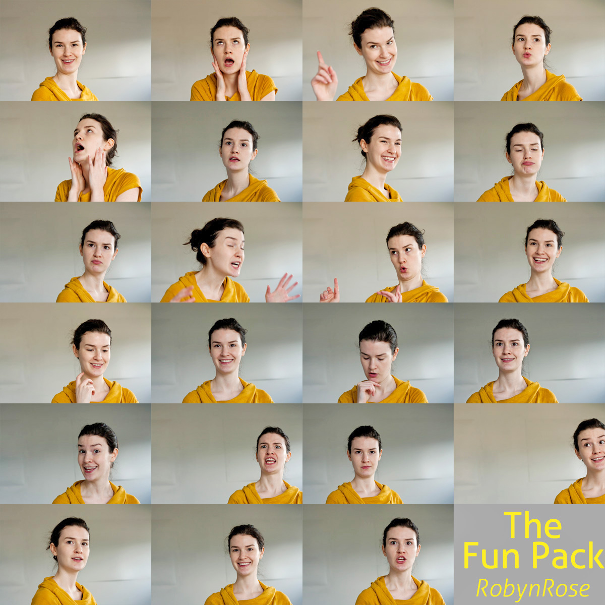 The Fun Pack - 23 FREE Dynamic Facial Expressions by RobynRose