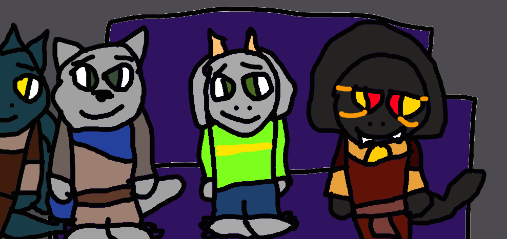 asriels new friends by videogamer312 on DeviantArt