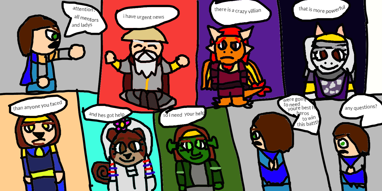 into the cartoon verse comic intro part 2 by videogamer312 on DeviantArt