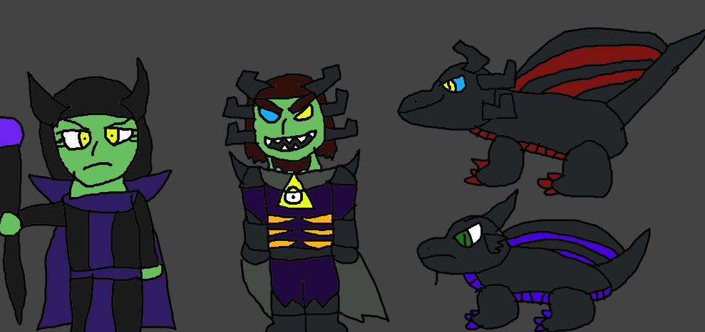 into the cartoonverse two main antagonists by videogamer312 on DeviantArt