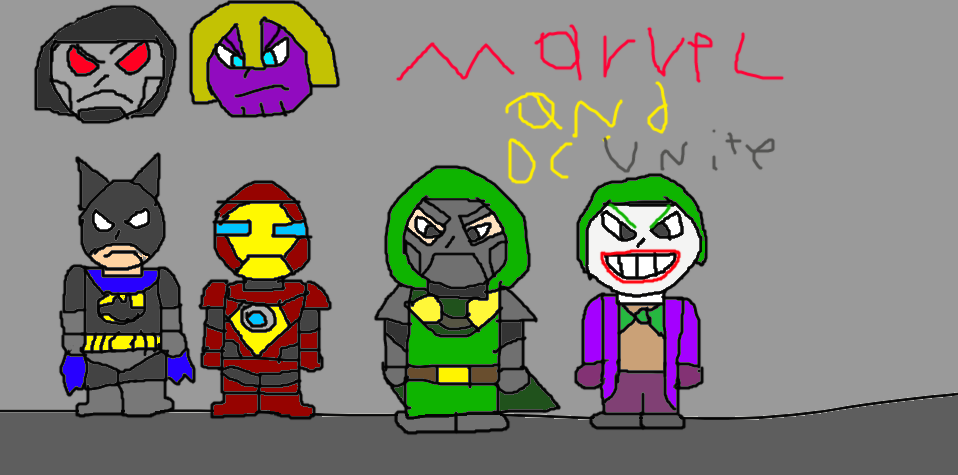 marvel and dc unite by videogamer312 on DeviantArt
