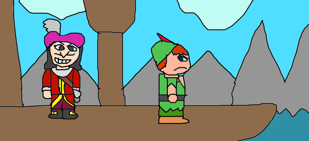 captain hooks in his ship by videogamer312 on DeviantArt