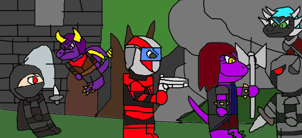 Hyper Target Deviantart hyper fighting along side outhers (art trade) by videogamer312 on ...