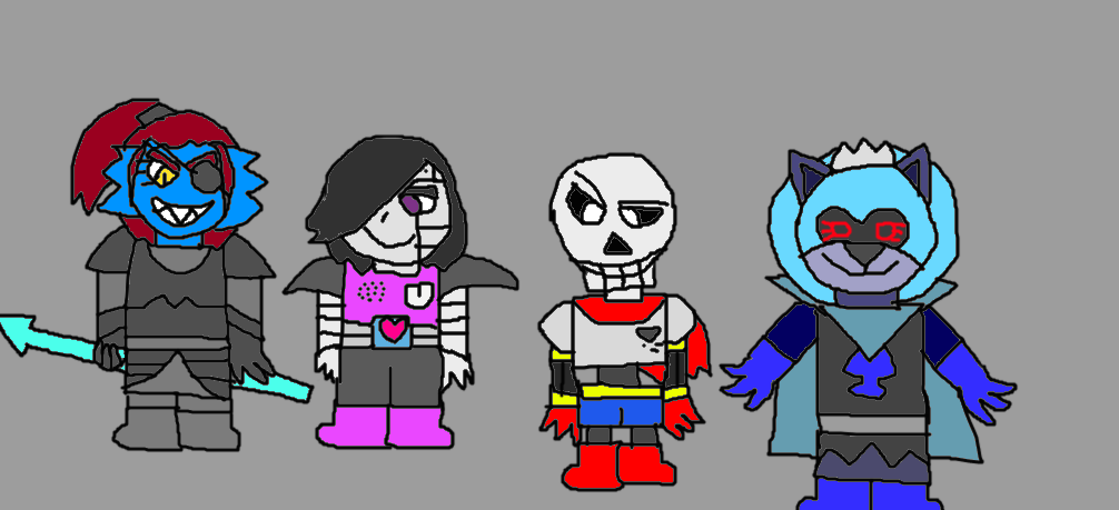 Undertale Characters by MelonyP on DeviantArt