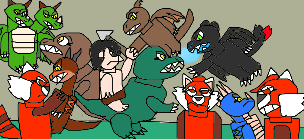a big fight (request) by videogamer312 on DeviantArt