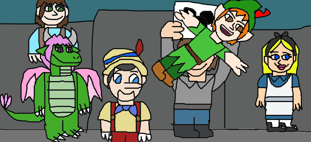 a disney parade by videogamer312 on DeviantArt