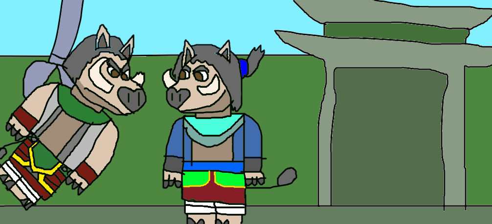 two boars by videogamer312 on DeviantArt