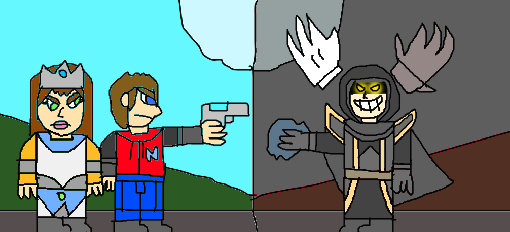 captain n vs tabuu by videogamer312 on DeviantArt