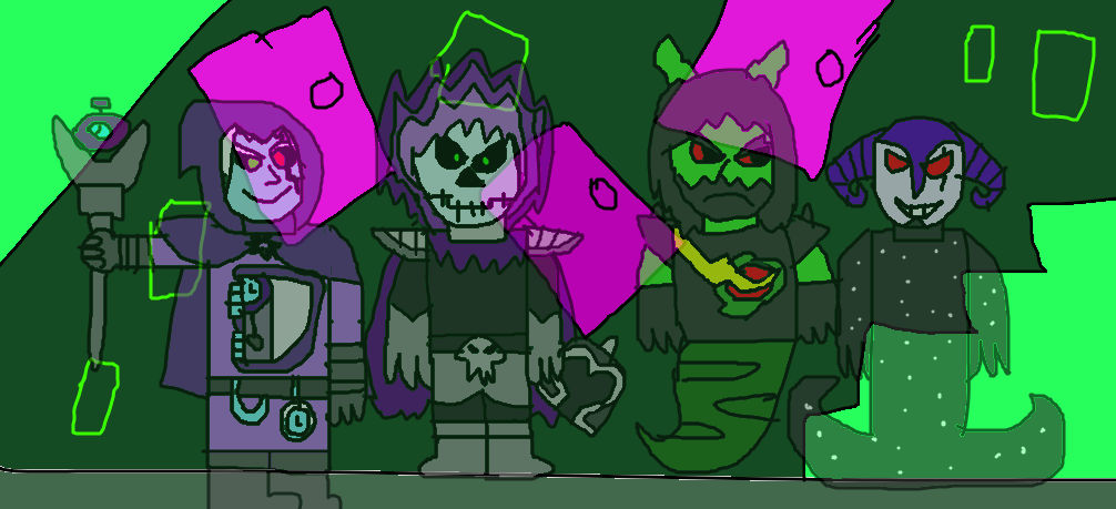 ghosts in the ghost zone by videogamer312 on DeviantArt