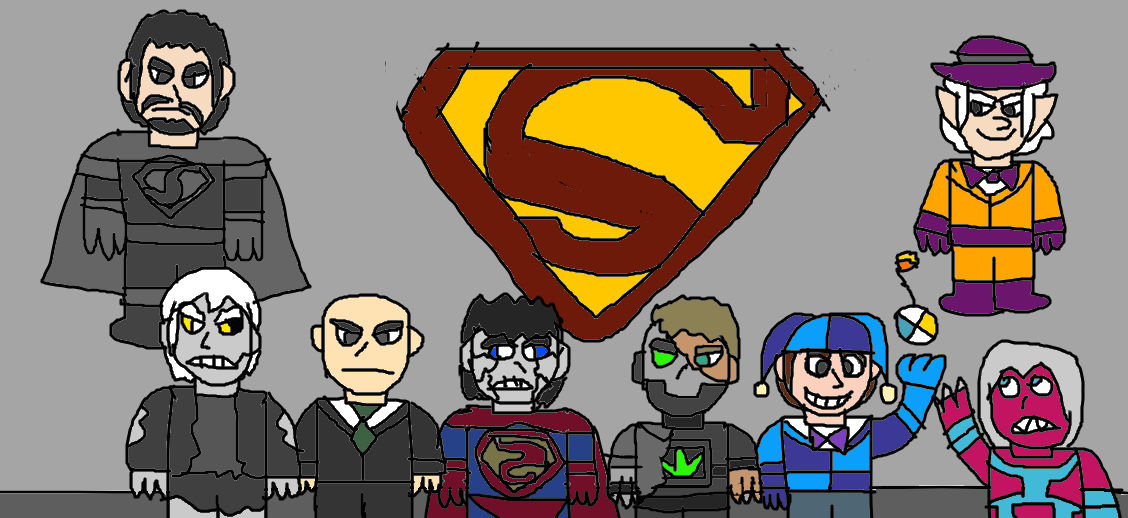 my take of supermans villains by videogamer312 on DeviantArt