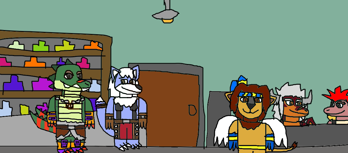 at a anime bar by videogamer312 on DeviantArt