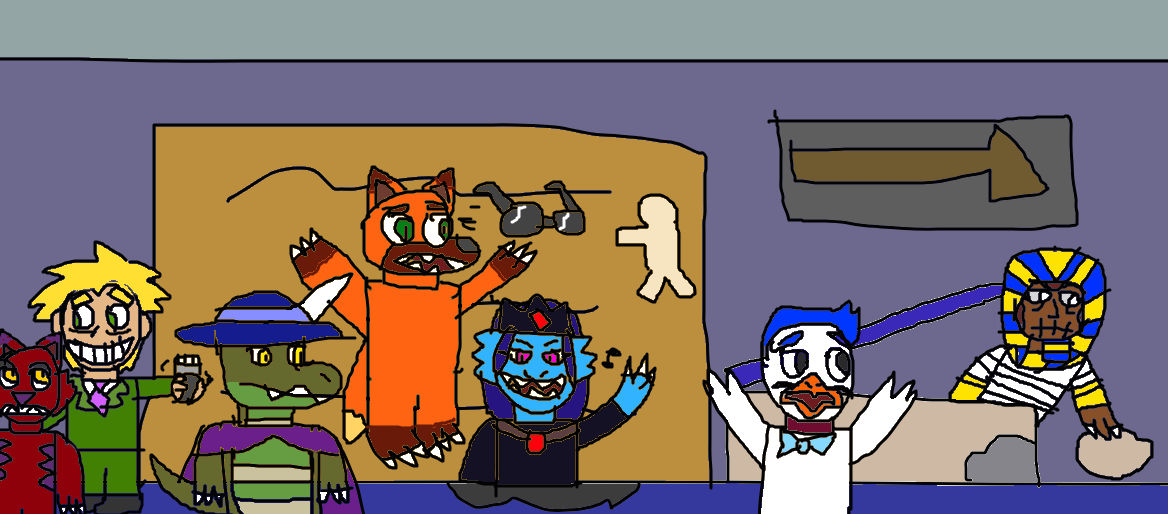 favorite Courage villains redrawn by videogamer312 on DeviantArt