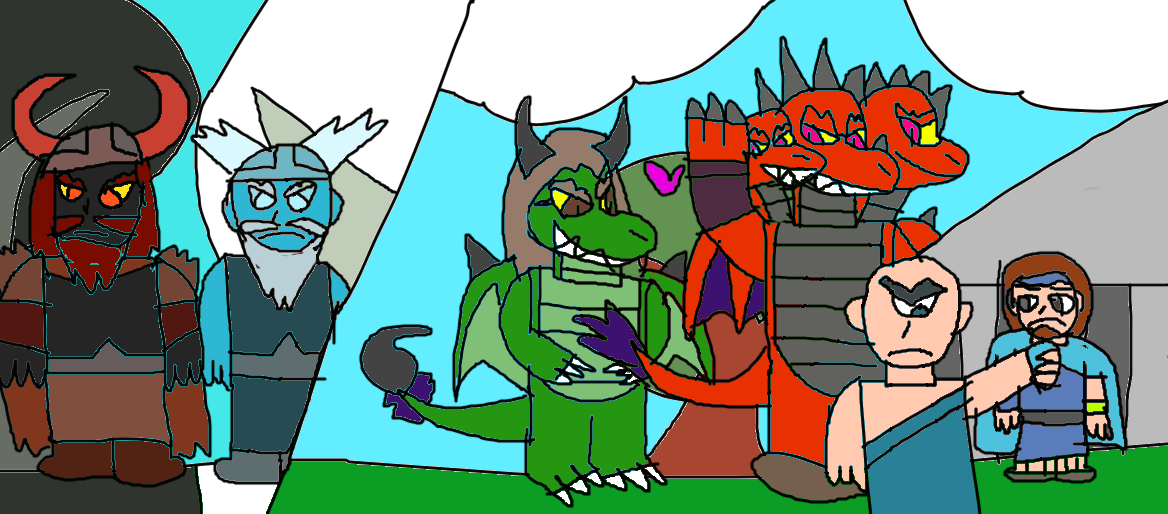 my last take on Greek mythology characters by videogamer312 on DeviantArt