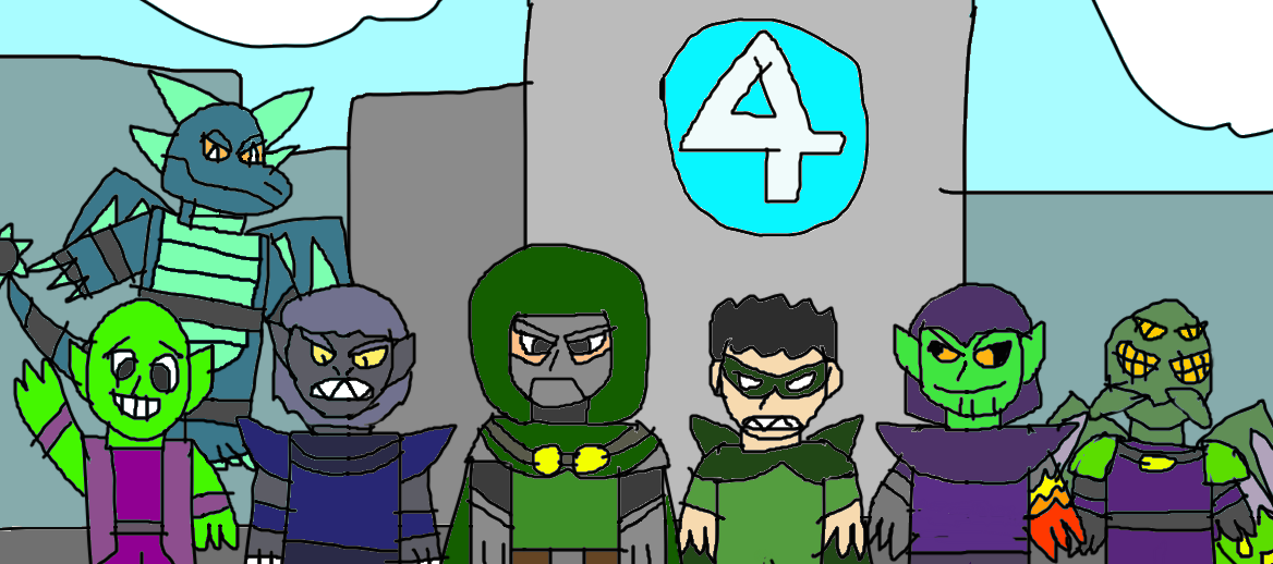 my takes on Fantastic Four villains by videogamer312 on DeviantArt