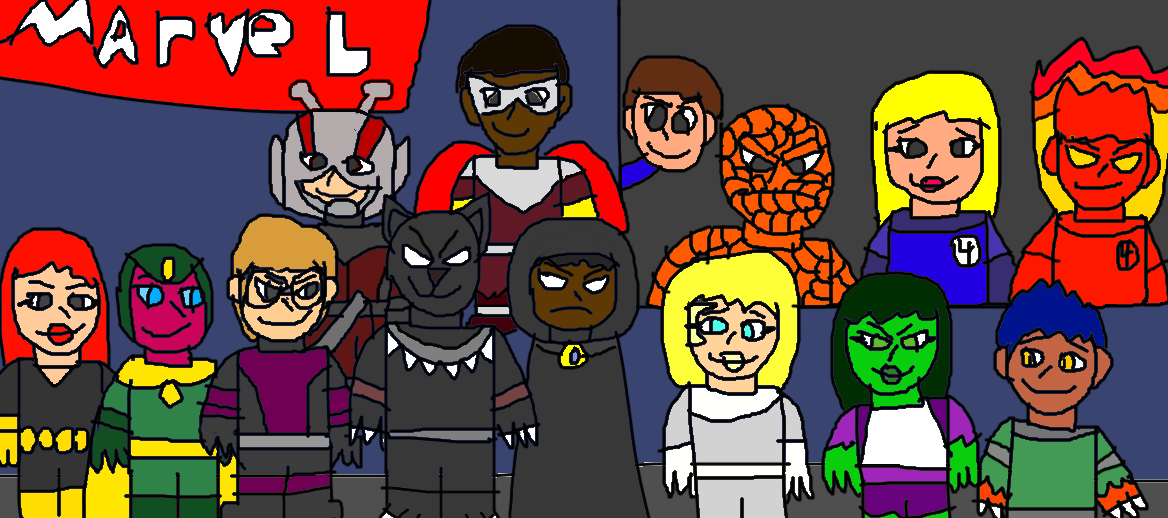 my final take on Marvel heroes (for a while) by videogamer312 on DeviantArt