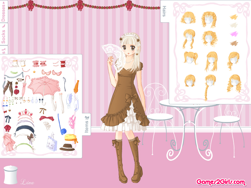 Lolita bride dress up game by Pichichama on DeviantArt