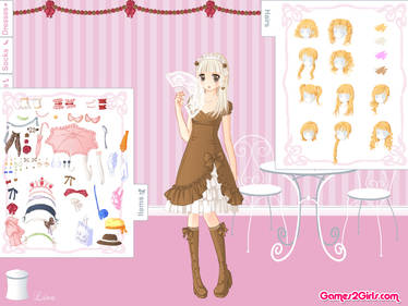 Sweet Lolita Dress Up Game