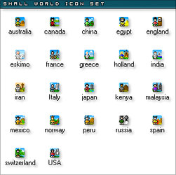 Small world icons