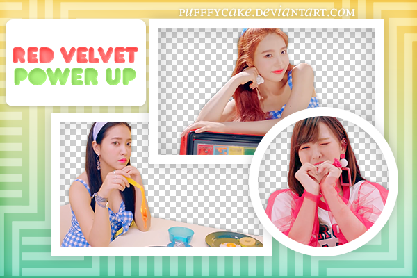 Png Pack Power Up Red Velvet By Pufffycake On Deviantart