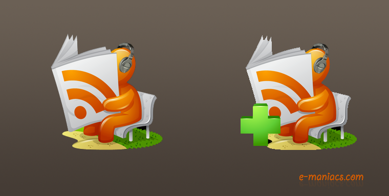 E-maniacs rss free icons