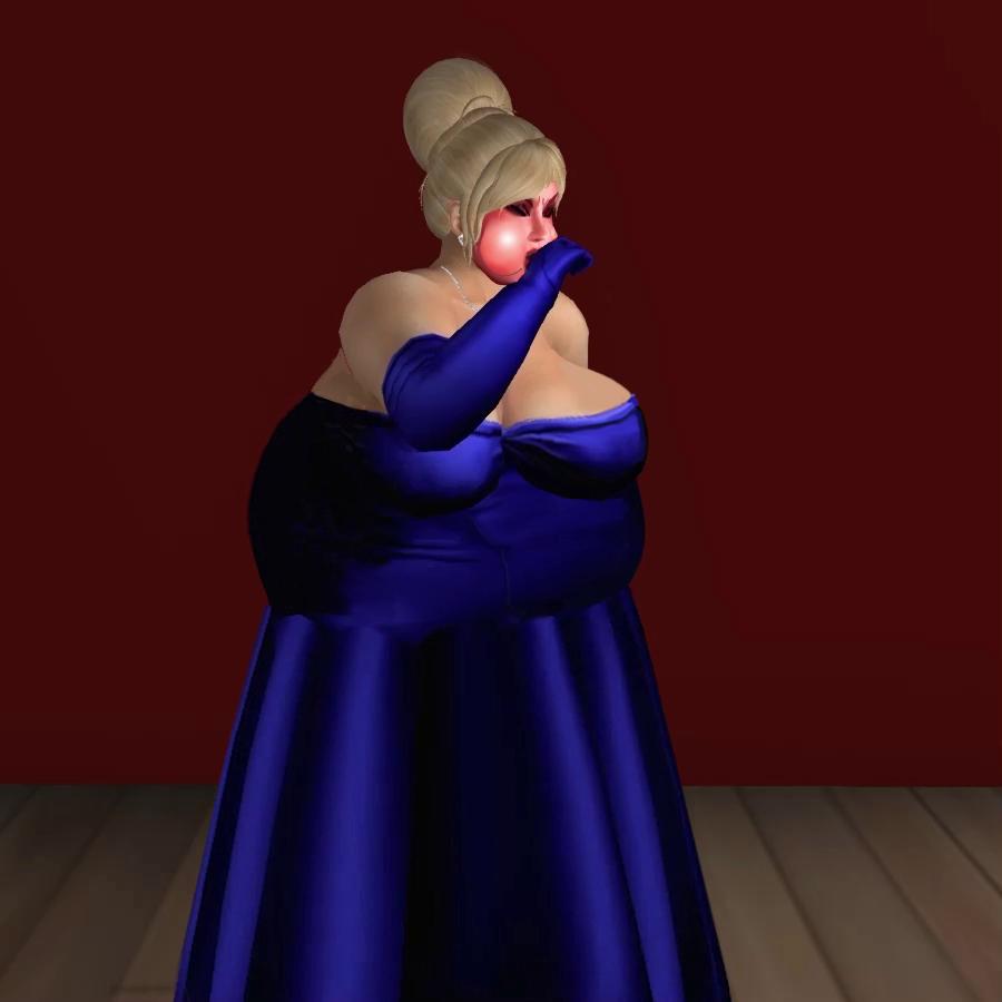 The show ain't over 'til the fat lady pops by videot on DeviantArt
