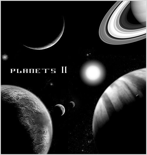 Planets II - Photoshop Brushes