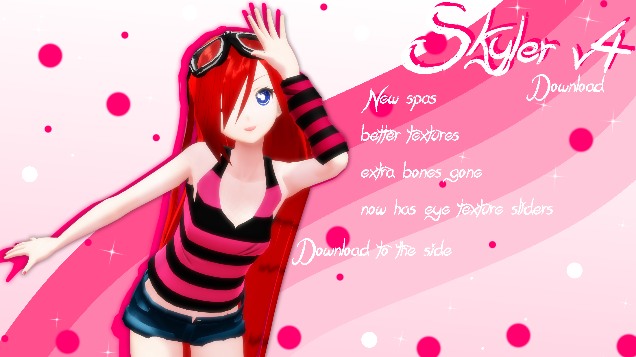 MMD: YYB Skyler v4 (UPDATED) by PrincessSkyler on DeviantArt