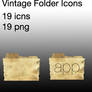 Vintage Folder Icons