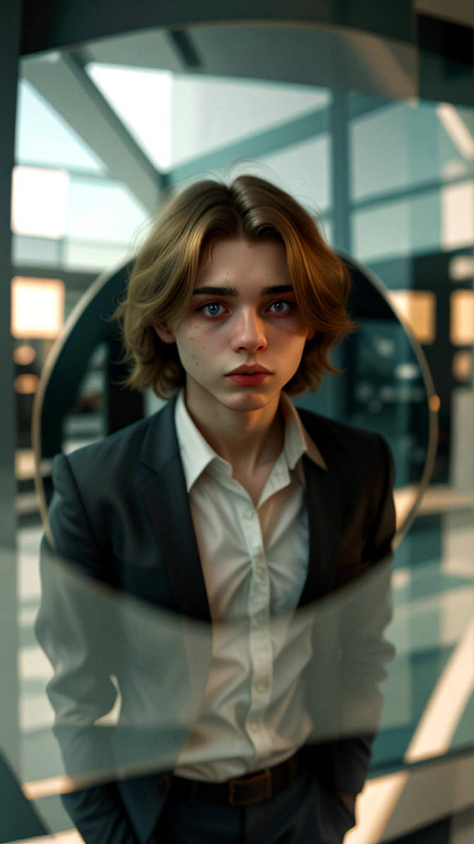 Depressed man turns into beautiful blonde woman by PeterSmithJones on ...