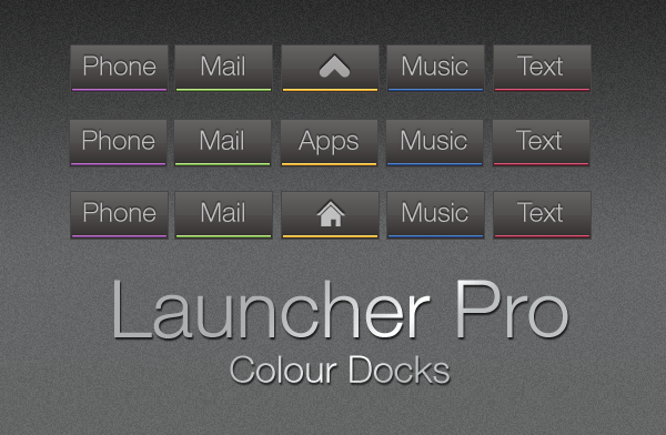 Colour Docks for Launcher Pro