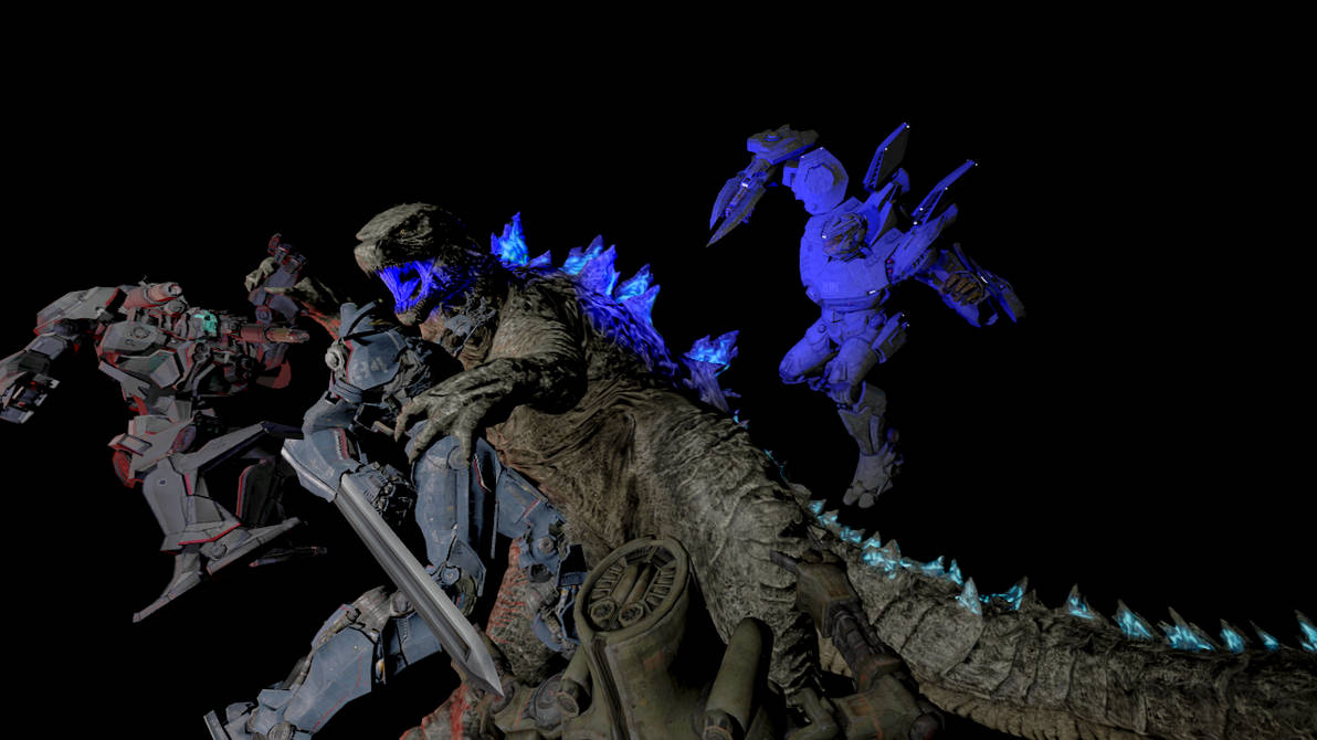 Godzilla vs Pacific Rim jaegar by yoloboi1525 on DeviantArt