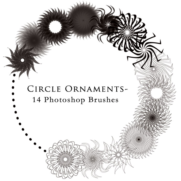 Circle Ornament Brushes