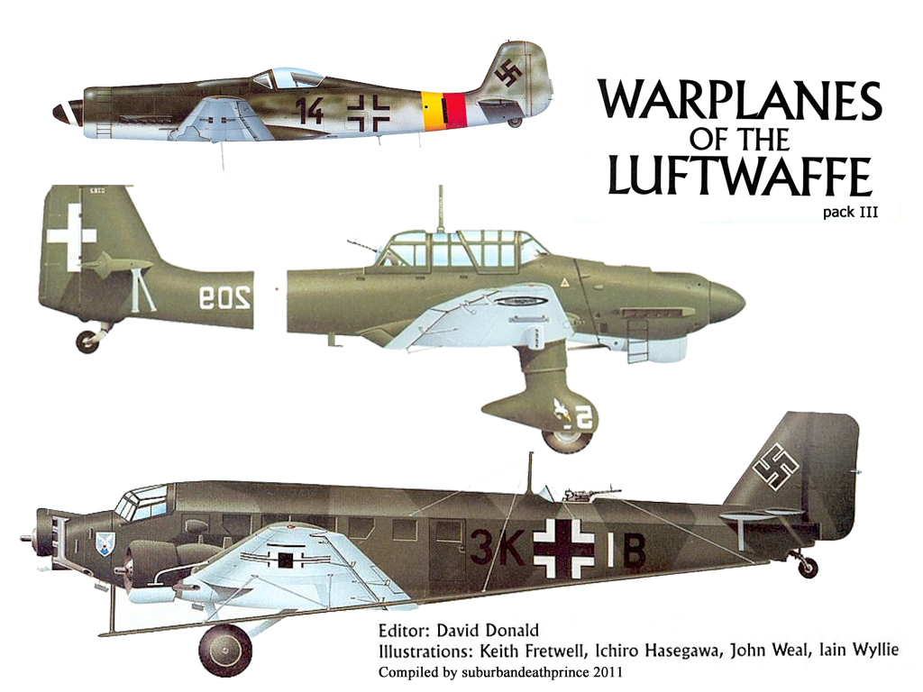 warplanes of the luftwaffe