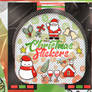 Christmas Stickers PNG PACK #1 by Anemoias