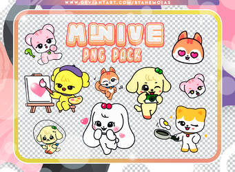 MINIVE (IVE) - PNG PACK #1 by Anemoias