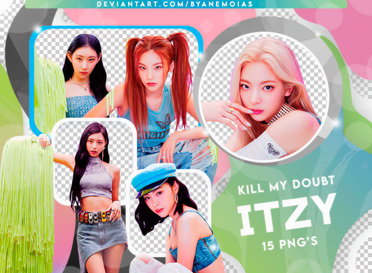 ITZY (Kill My Doubt) - PNG PACK #17 by Anemoias by byAnemoias on DeviantArt