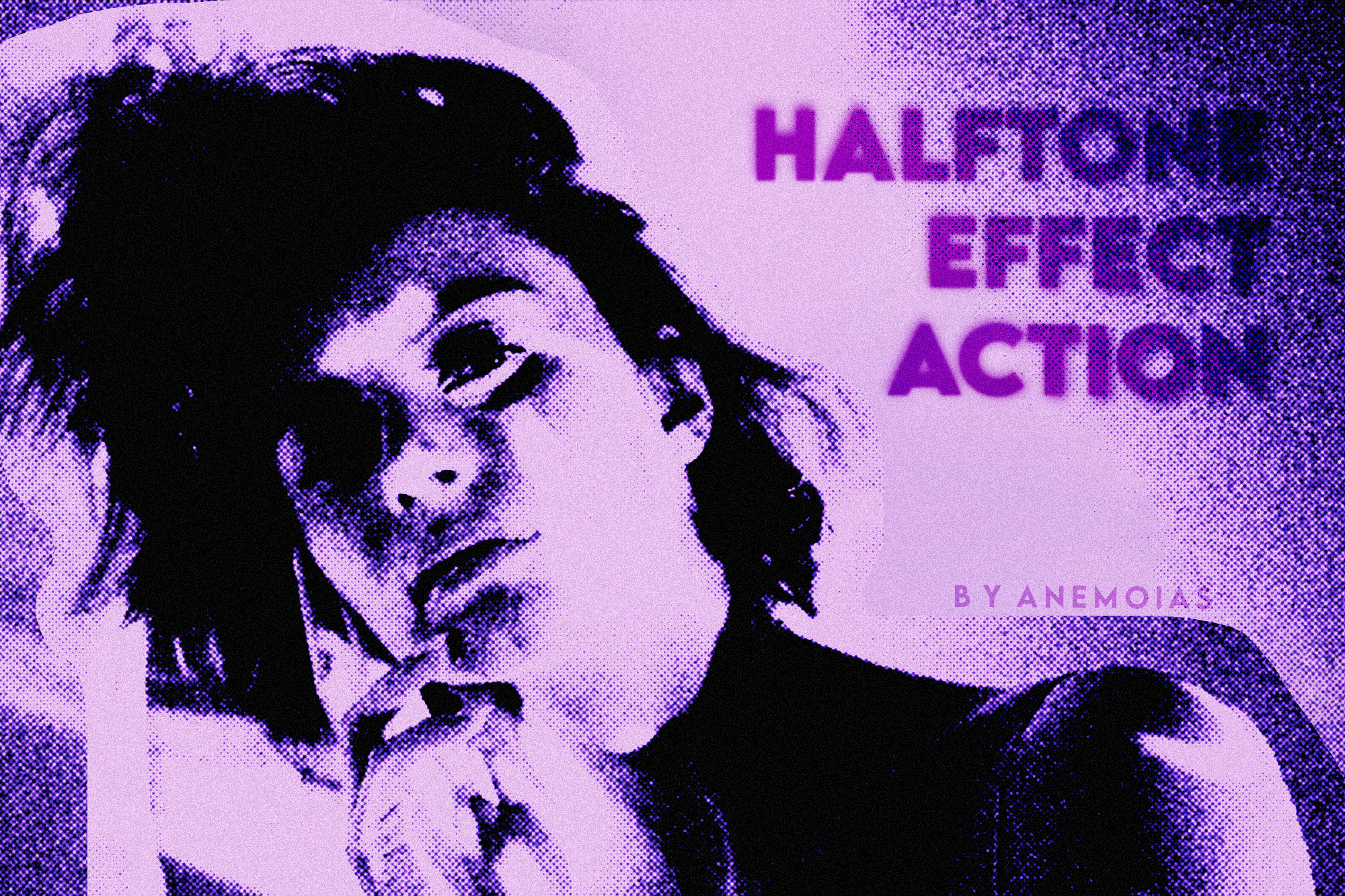HALFTONE Effect - ACTION #1 by Anemoias by byAnemoias on DeviantArt