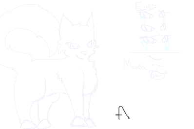 Cat lineart by amywolf45 on DeviantArt